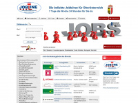jobline-oberoesterreich.at Webseite Vorschau