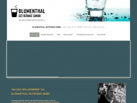 blumenthal-getraenke.ch Webseite Vorschau