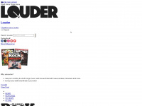 loudersound.com Webseite Vorschau