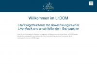 litdom.de Webseite Vorschau
