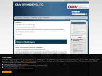 omv-brandenburg.de Webseite Vorschau