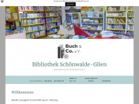 bibliothekschoenwaldeglien.wordpress.com Webseite Vorschau