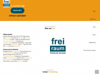 freiraum-europa-job.org Webseite Vorschau