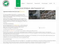 foerderverein-alte-fasanerie.de Webseite Vorschau