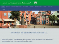 heimat-und-geschichtsverein-buxtehude.de Webseite Vorschau