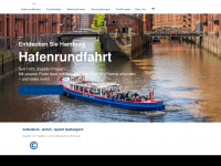 hafenrundfahrt.com Webseite Vorschau