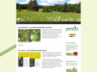 protect-nature.org Webseite Vorschau
