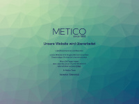metico-products.de Webseite Vorschau