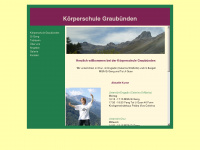 koerperschule-graubuenden.ch Webseite Vorschau