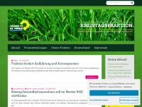 gruene-kreistagsfraktion-aurich.de Webseite Vorschau