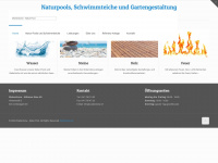 natur-pool.ch Webseite Vorschau