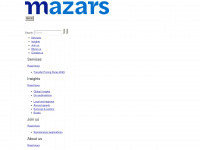 mazars.bj Webseite Vorschau