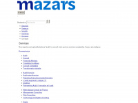 mazars.fr Webseite Vorschau
