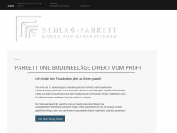schlag-parkett.de Webseite Vorschau
