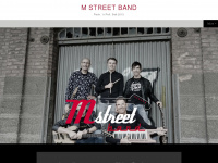 m-street-band.de Webseite Vorschau