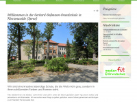 gerhard-gossmann-grundschule.de Webseite Vorschau