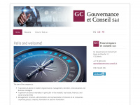 gouvernance-conseil.ch Webseite Vorschau
