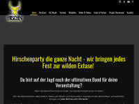partyhirschen.at Webseite Vorschau