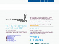 sgvbueren.ch Webseite Vorschau