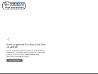 pfister-tankrevisionen.ch Webseite Vorschau