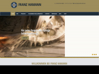franzhamann.com Webseite Vorschau