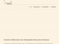 antiquitaeten-brocante.ch Webseite Vorschau