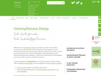 daepp-pflanzen.ch Webseite Vorschau