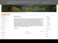 altes-textilhandwerk.blogspot.com Webseite Vorschau