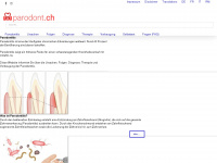 parodont.ch Webseite Vorschau