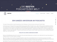 die-besten-podcasts-der-welt.de Webseite Vorschau