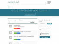 workwithcraft.com Webseite Vorschau