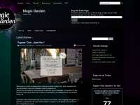 magicgardensupperclub.wordpress.com Webseite Vorschau