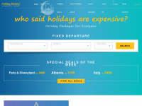 holiday-factory.com Webseite Vorschau