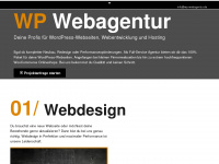 wp-webagentur.de Webseite Vorschau