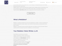 mediation-winter.com Webseite Vorschau
