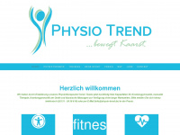 physio-trend.de Webseite Vorschau