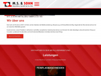 ms-sohn.com Webseite Vorschau