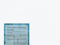 hamburg-package.com Webseite Vorschau