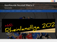 sfneustadt-handball.de Webseite Vorschau