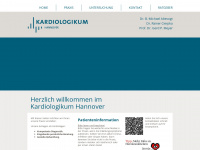 kardio-hannover.de Webseite Vorschau