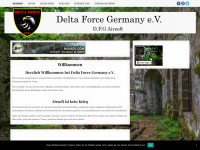 deltaforcegermany.de Webseite Vorschau