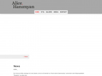 alicehanimyan.com Webseite Vorschau