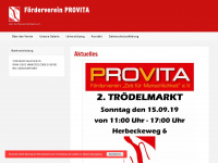 foerderverein-provita.de Webseite Vorschau