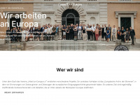arbeitaneuropa.com Webseite Vorschau