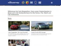 automargarethen.ch Webseite Vorschau