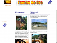 tambo-de-oro.com Webseite Vorschau