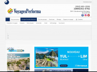 voyagesperforma.com Webseite Vorschau