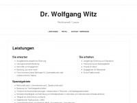 witz-legal.de Webseite Vorschau