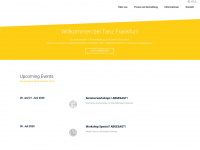 tanz-frankfurt.com Webseite Vorschau