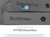 datek-datenschutz.de Webseite Vorschau